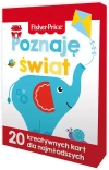 Fisher Price. Poznaję świat. 20 kreatywnych kart dla najmłodszych - zdjęcie