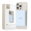 Powerbank Tech-Protect LifeMag PB10 z MagSafe 5000mAh 15W port USB-C - niebieski + kabel USB-C - zdjęcie