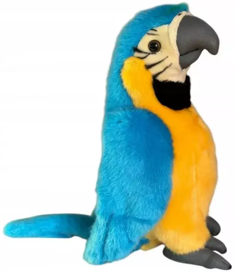 Maskotka Papuga Ara Niebieska Realistyczna DUBI - 28cm Maskotka Papuga Ara Niebieska Realistyczna DUBI - 28cm