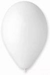 Balony lateksowe, białe (50 sztuk) - zdjęcie