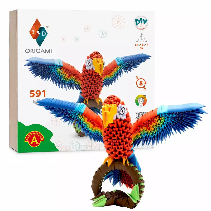 Origami 3D Papuga / Parrot 28461 Origami 3D Papuga / Parrot 28461