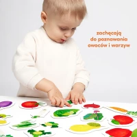 CzuCzu. Puzzle do pary. Owoce i warzywa, zdjęcie 4