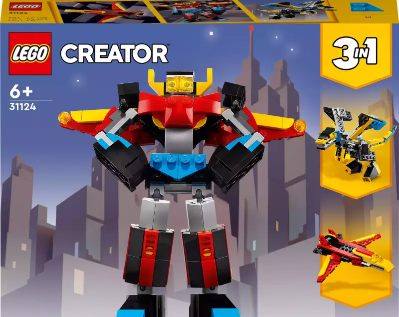 LEGO Creator 3 w 1 Super Robot 31124 LEGO Creator 3 w 1 Super Robot 31124