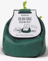 Bean Bag Pufa z kieszonką pod książkę/tablet ziele - zdjęcie