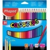 Kredki Colorpeps, trójkatne. 24 kolorów - zdjęcie