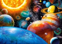 Puzzle 180 elementów. Planety i ich księżyce, zdjęcie 2