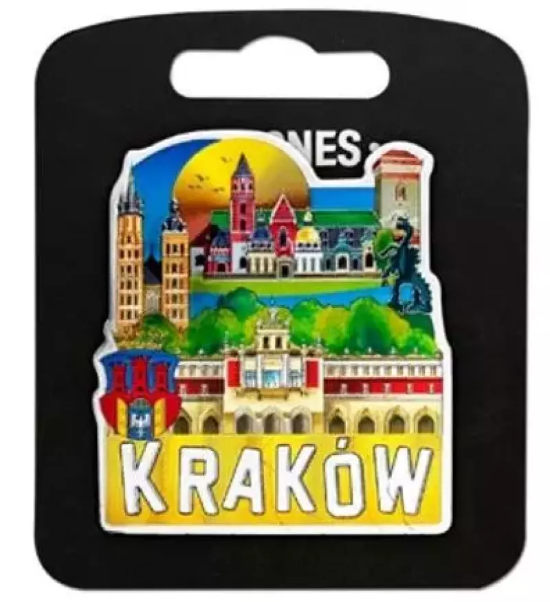 Magnes I love Poland Kraków Magnes I love Poland Kraków