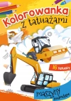 Kolorowanka z tatuażami. Maszyny budowlane - zdjęcie