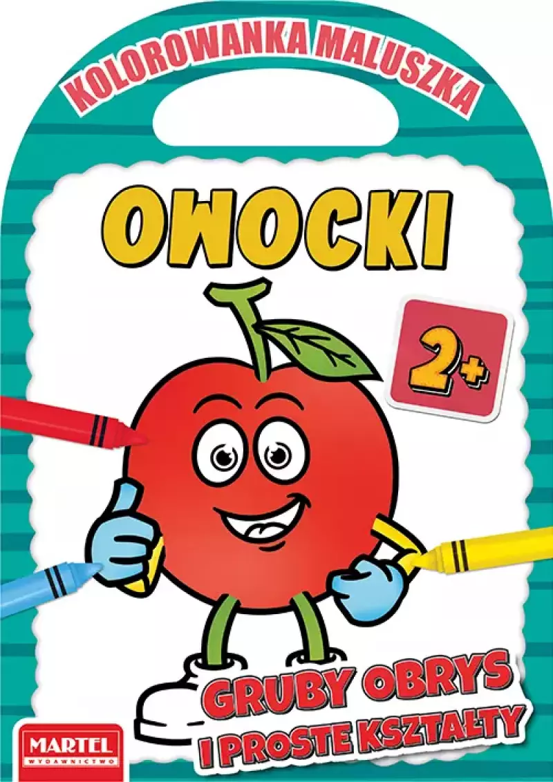 Kolorowanka maluszka. Owocki Kolorowanka maluszka. Owocki