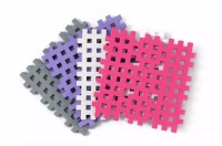 Klocki konstrukcyjne Mini Waffle, mini podstawa, mix kolorów, zdjęcie 4
