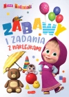 Zabawy i zadania z naklejkami. Masza i Niedźwiedź - zdjęcie