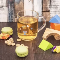 Kubek szklany ŻYRAFA 230 ml, zdjęcie 2