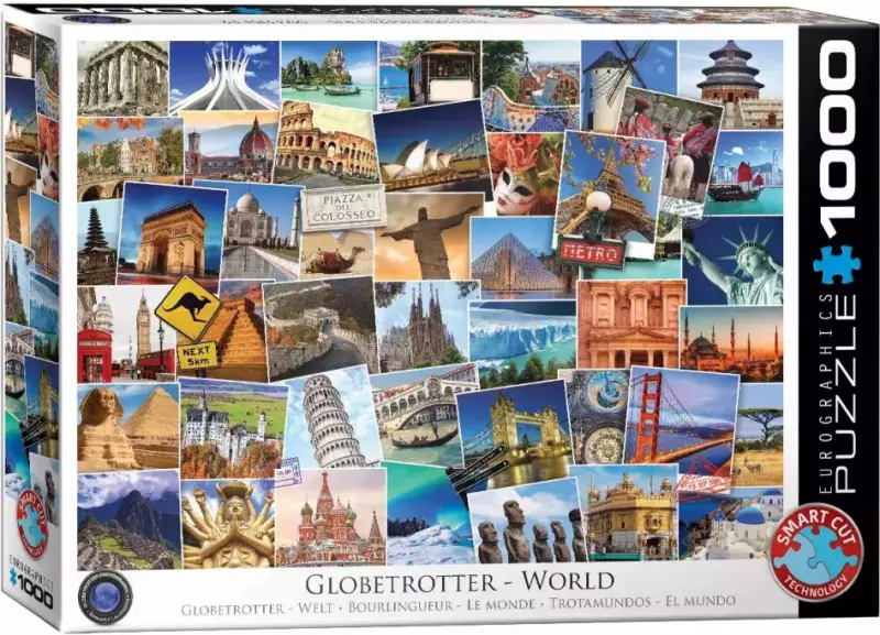 Puzzle 1000 elementów. Globtroter, świat Puzzle 1000 elementów. Globtroter, świat