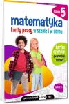 Matematyka. Karty pracy w szkole i w domu. Klasa 5 - zdjęcie