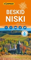 Beskid Niski mapa laminowana - zdjęcie