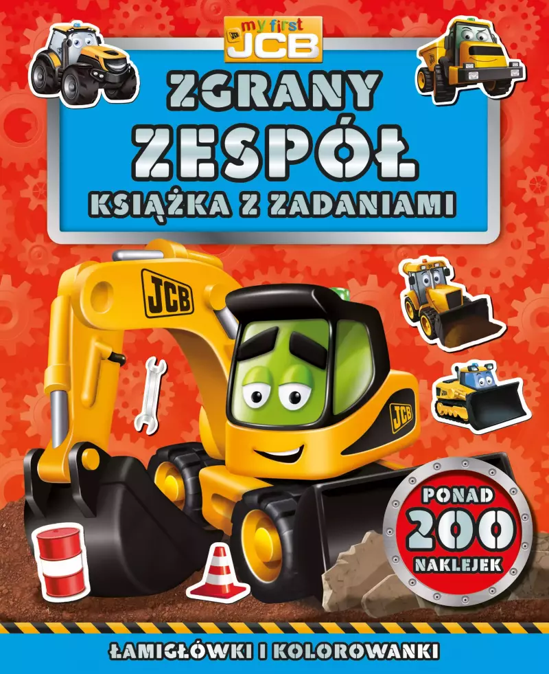 My first JCB. Zgrany zespół. Książka z zadaniami