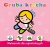 Malowanki dla najmłodszych. Gruba krecha. Lalka - zdjęcie