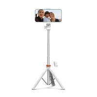 Tech-Protect L03S Bluetooth Selfie Stick Tripod White, zdjęcie 2