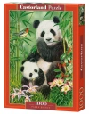 Puzzle 1000 elementów. Panda Brunch - zdjęcie
