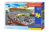 Puzzle 100 elementów. Formula Racing - zdjęcie