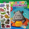 Kolorowa dżungla Hipopotam - zdjęcie