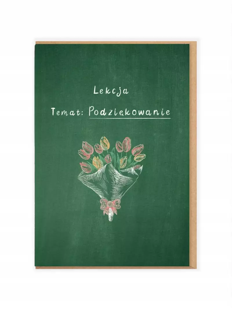 Karnet - Podziękowanie Karnet - Podziękowanie