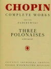 Chopin. Complete Works. Trzy polonezy 1817-1821 - zdjęcie