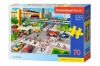 Puzzle 70 elementów. Miejski pośpiech - zdjęcie