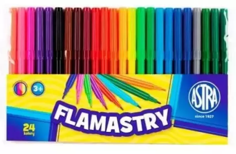 Flamastry, 24 kolory Flamastry, 24 kolory