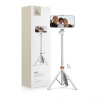 Tech-Protect L03S Bluetooth Selfie Stick Tripod White - zdjęcie