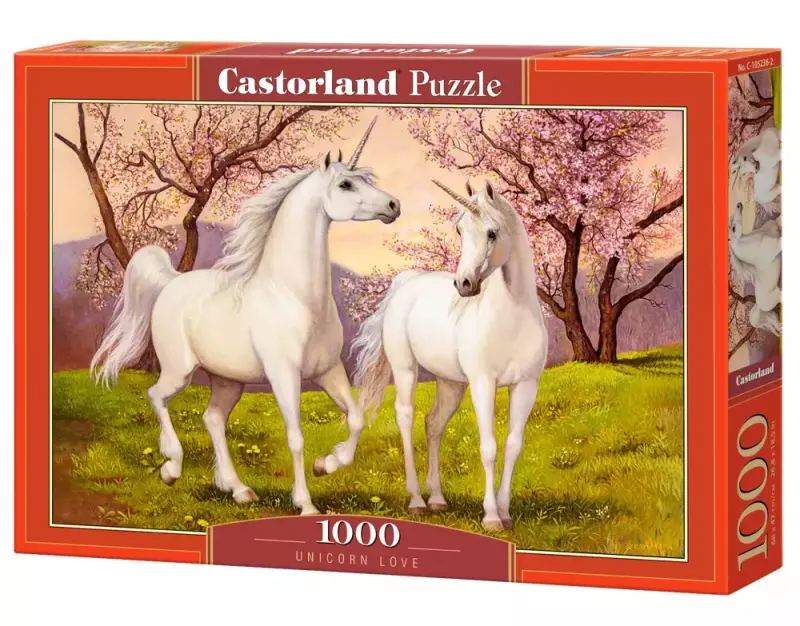 Puzzle 1000 elementów. Miłość jednorożca Puzzle 1000 elementów. Miłość jednorożca