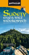 Sudety - mapa wież widokowych 1:200 000 - zdjęcie