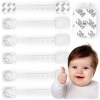 Zabezpieczenie otwierania szafek Ricokids 798200 6 szt białe - zdjęcie