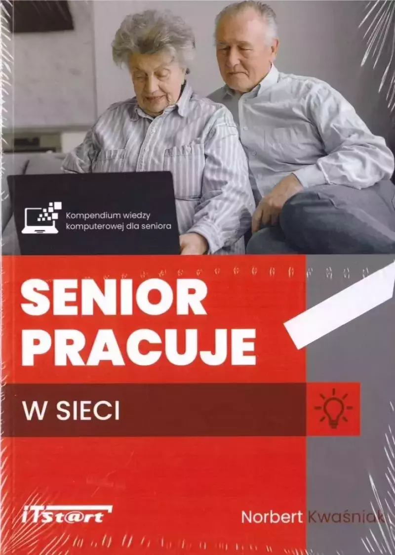 Senior pracuje w sieci Senior pracuje w sieci