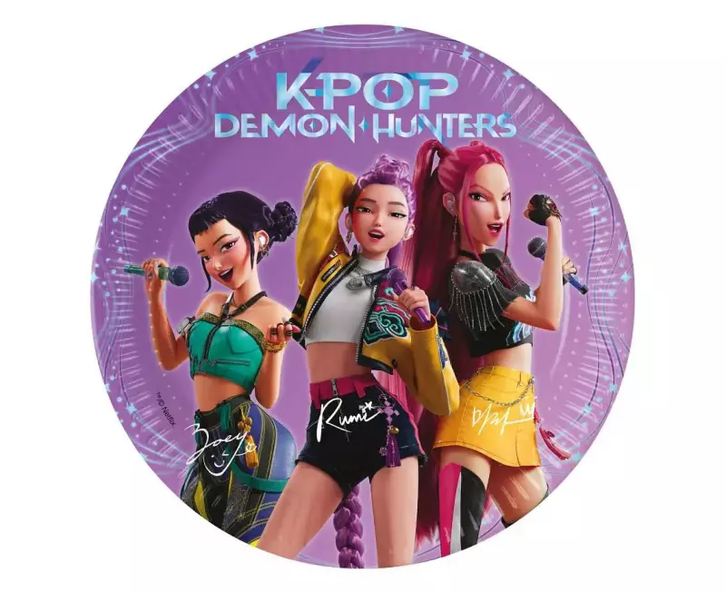 Talerz papierowy 200 K-pop Demon Hunter Go Op8szt Fol Talerz papierowy 200 K-pop Demon Hunter Go Op8szt Fol