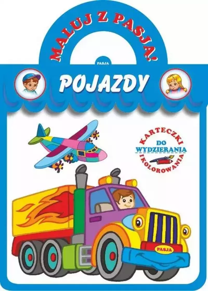 Pojazdy. Maluj z pasją Pojazdy. Maluj z pasją