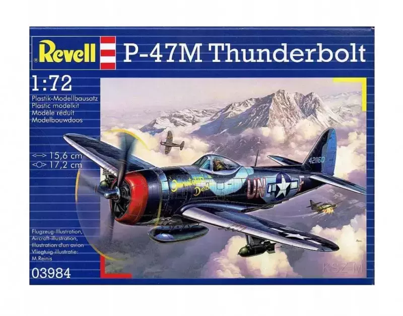 Model do sklejania P-47 Thunderbolt Model do sklejania P-47 Thunderbolt