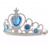 Tiara księżniczki z niebieskimi kamyczkami - zdjęcie