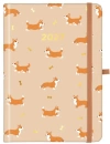 Kalendarz dzienny 2027, corgi - zdjęcie