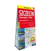 Szczecin, Świnoujście, Police; papierowy plan miasta 1:22 000 - zdjęcie