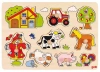 Puzzle z uchwytami. Farma - zdjęcie