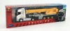 TIR VOLVO FH DŹWIG MODEL WELLY 1:64 - zdjęcie