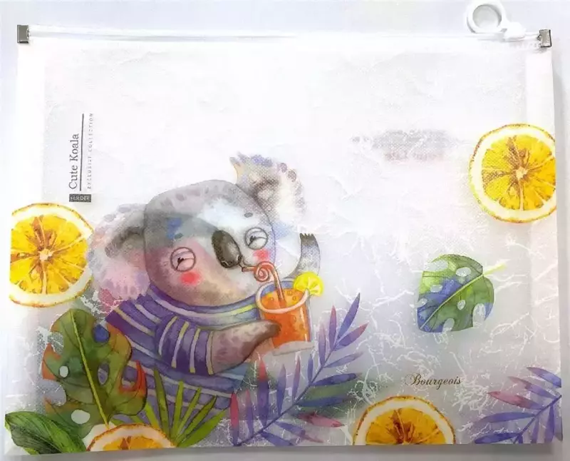Teczka A4+ z plastikowym suwakiem Koala FRESH Teczka A4+ z plastikowym suwakiem Koala FRESH
