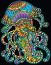 Kolorowanka Welwetowa Colorvelvet 47x35 cm Meduza - zdjęcie