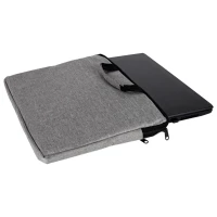 Torba na laptopa 15,6 cali na ramię teczka biznesowa damska męska szara, zdjęcie 6