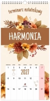 Kalendarz 2027 notatnikowy Harmonia - zdjęcie