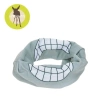 Lassig Wielofunkcyjna chusta komin Flexi Loop Smile grey - zdjęcie