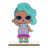 Diamentowe malowanie figura L.O.L. Surprise Splash Queen - 1 zestaw - zdjęcie