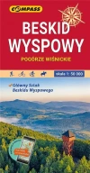 Mapa turystyczna - Beskid Wyspowy 1:50 000 w.2023 - zdjęcie