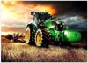 Diamentowa mozaika Traktor w blasku słońca NO-1008147 - zdjęcie